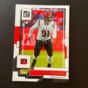Trey Hendrickson: Cincinnati Bengals, Defensive End 2022 Panini Donruss #202